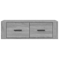 Thumbnail for TV-Wandschrank Grau Sonoma 80x36x25 cm Holzwerkstoff