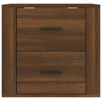 Thumbnail for Wand-Nachttisch Braun Eichen-Optik 50x36x47 cm