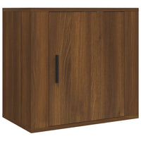Thumbnail for Wand-Nachttische 2 Stk. Braun Eichen-Optik 50x30x47 cm
