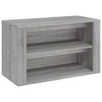 Thumbnail for Schuhregal Grau Sonoma 75x35x45 cm Holzwerkstoff