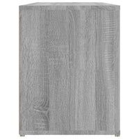 Thumbnail for Schuhregal Grau Sonoma 100x35x45 cm Holzwerkstoff