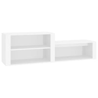 Thumbnail for Schuhschrank Weiß 150x35x45 cm Holzwerkstoff