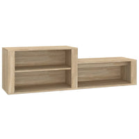 Thumbnail for Schuhschrank Sonoma-Eiche 150x35x45 cm Holzwerkstoff