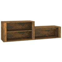 Thumbnail for Schuhschrank Räuchereiche 150x35x45 cm Holzwerkstoff