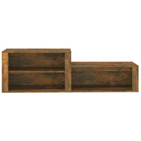 Thumbnail for Schuhschrank Räuchereiche 150x35x45 cm Holzwerkstoff