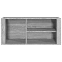 Thumbnail for Schuhregal Grau Sonoma 100x35x45 cm Holzwerkstoff