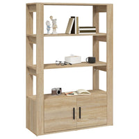 Thumbnail for Sideboard Sonoma-Eiche 80x30x119,5 cm Holzwerkstoff