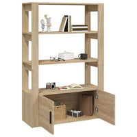 Thumbnail for Sideboard Sonoma-Eiche 80x30x119,5 cm Holzwerkstoff