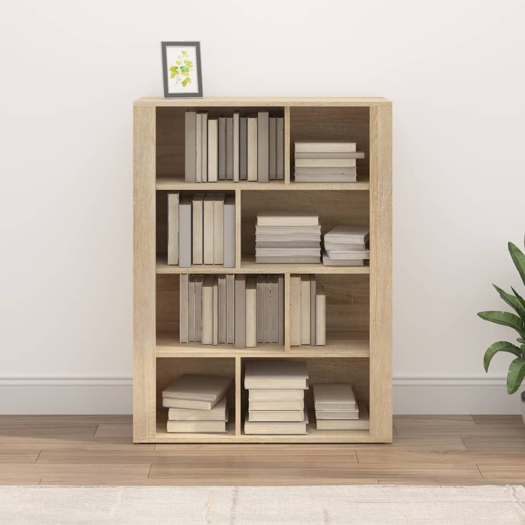 Sideboard Sonoma-Eiche 80x30x106 cm Holzwerkstoff