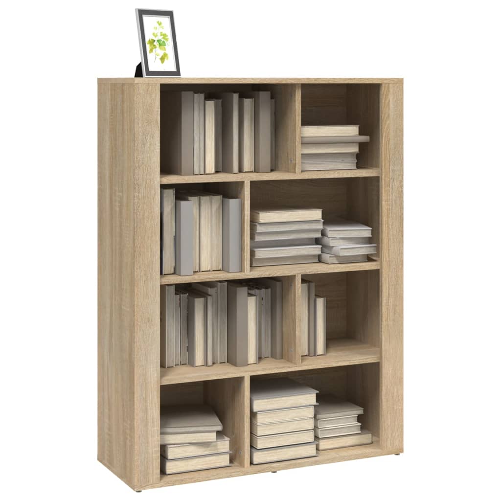 Sideboard Sonoma-Eiche 80x30x106 cm Holzwerkstoff