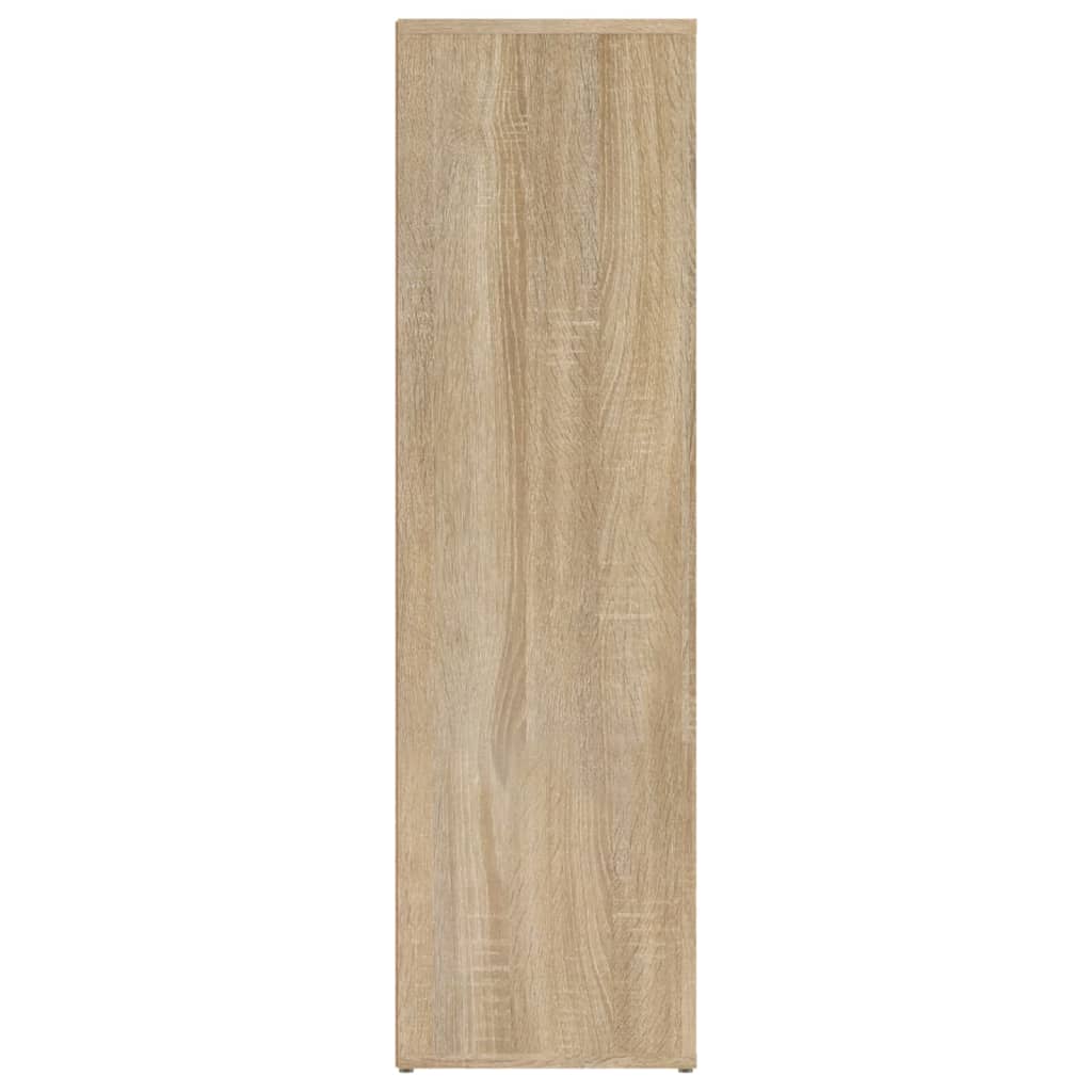 Sideboard Sonoma-Eiche 80x30x106 cm Holzwerkstoff