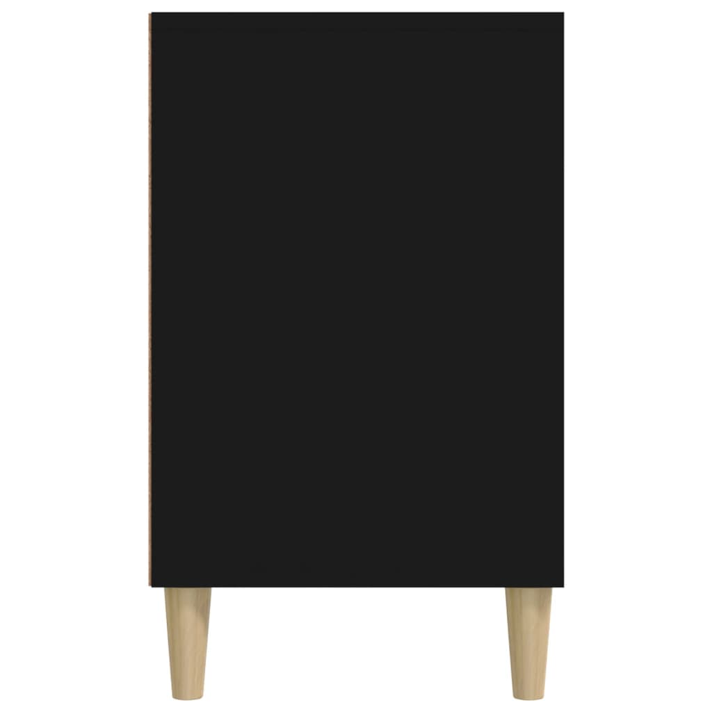 Schuhregal Schwarz 102x36x60 cm Holzwerkstoff