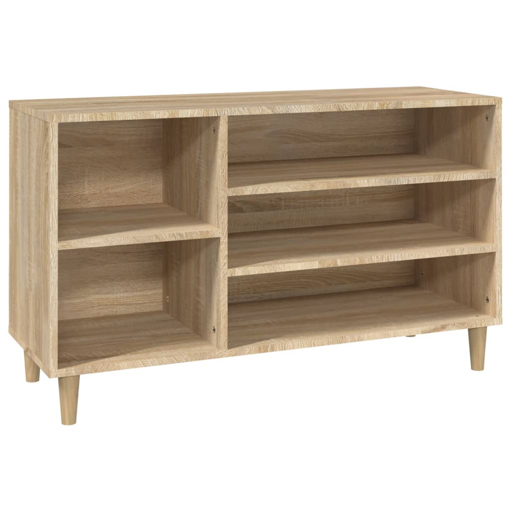 Schuhregal Sonoma-Eiche 102x36x60 cm Holzwerkstoff
