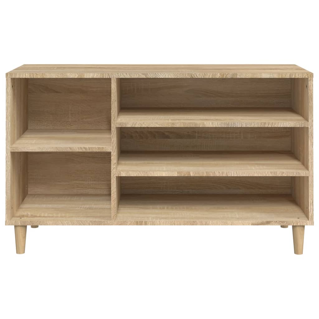 Schuhregal Sonoma-Eiche 102x36x60 cm Holzwerkstoff