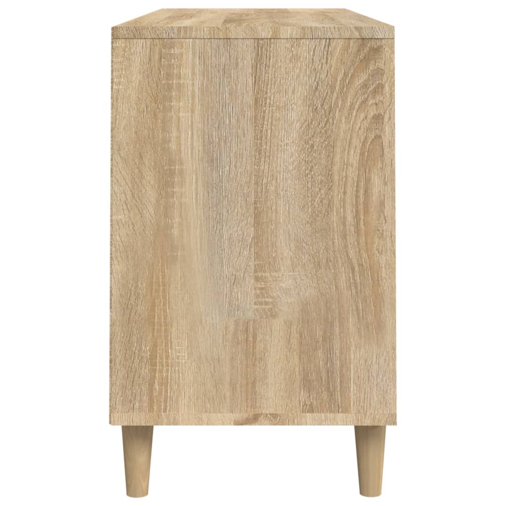 Schuhregal Sonoma-Eiche 102x36x60 cm Holzwerkstoff