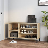 Thumbnail for Schuhregal Sonoma-Eiche 102x36x60 cm Holzwerkstoff