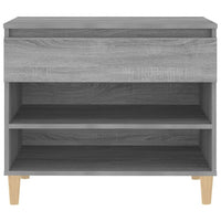 Thumbnail for Schuhregal Grau Sonoma 70x36x60 cm Holzwerkstoff