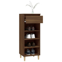 Thumbnail for Schuhschrank Braun Eichen-Optik 40x36x105 cm Holzwerkstoff