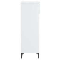 Thumbnail for Schuhregal Hochglanz-Weiß 40x36x105 cm Holzwerkstoff