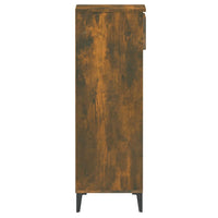 Thumbnail for Schuhregal Räuchereiche 40x36x105 cm Holzwerkstoff