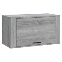 Thumbnail for Wand-Schuhschrank Grau Sonoma 70x35x38 cm Massivholz Kiefer
