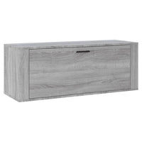 Thumbnail for Wand-Schuhschrank Grau Sonoma 100x35x38 cm Holzwerkstoff