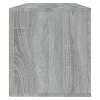 Thumbnail for Wand-Schuhschrank Grau Sonoma 100x35x38 cm Holzwerkstoff