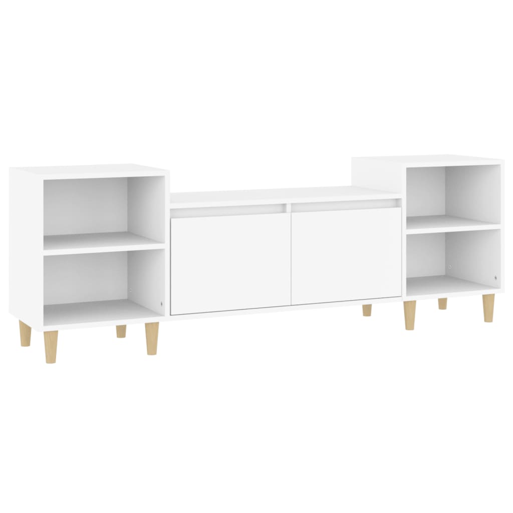 TV-Schrank Weiß 160x35x55 cm Holzwerkstoff