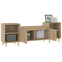 Thumbnail for TV-Schrank Sonoma-Eiche 160x35x55 cm Holzwerkstoff