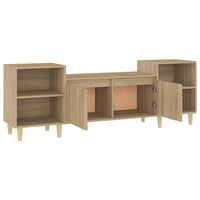 Thumbnail for TV-Schrank Sonoma-Eiche 160x35x55 cm Holzwerkstoff
