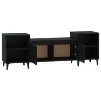 Thumbnail for TV-Schrank Schwarz 160x35x55 cm Holzwerkstoff