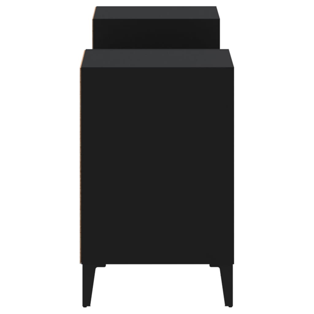 TV-Schrank Schwarz 160x35x55 cm Holzwerkstoff