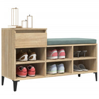 Thumbnail for Schuhregal Sonoma-Eiche 102x36x60 cm Holzwerkstoff