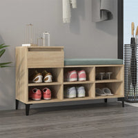 Thumbnail for Schuhregal Sonoma-Eiche 102x36x60 cm Holzwerkstoff