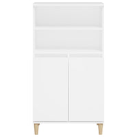 Thumbnail for Highboard Weiß 60x36x110 cm Holzwerkstoff