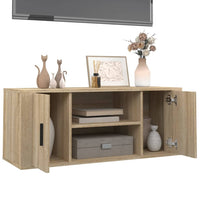 Thumbnail for TV-Schrank Sonoma-Eiche 100x35x40 cm Holzwerkstoff