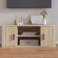 Thumbnail for TV-Schrank Sonoma-Eiche 100x35x40 cm Holzwerkstoff