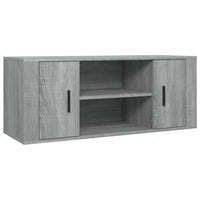 Thumbnail for TV-Schrank Grau Sonoma 100x35x40 cm Holzwerkstoff