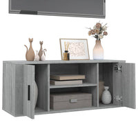 Thumbnail for TV-Schrank Grau Sonoma 100x35x40 cm Holzwerkstoff