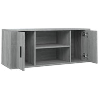 Thumbnail for TV-Schrank Grau Sonoma 100x35x40 cm Holzwerkstoff