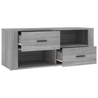 Thumbnail for TV-Schrank Grau Sonoma 100x35x40 cm Holzwerkstoff