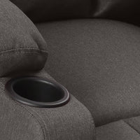 Thumbnail for Massagesessel mit Aufstehhilfe Dunkelgrau Stoff