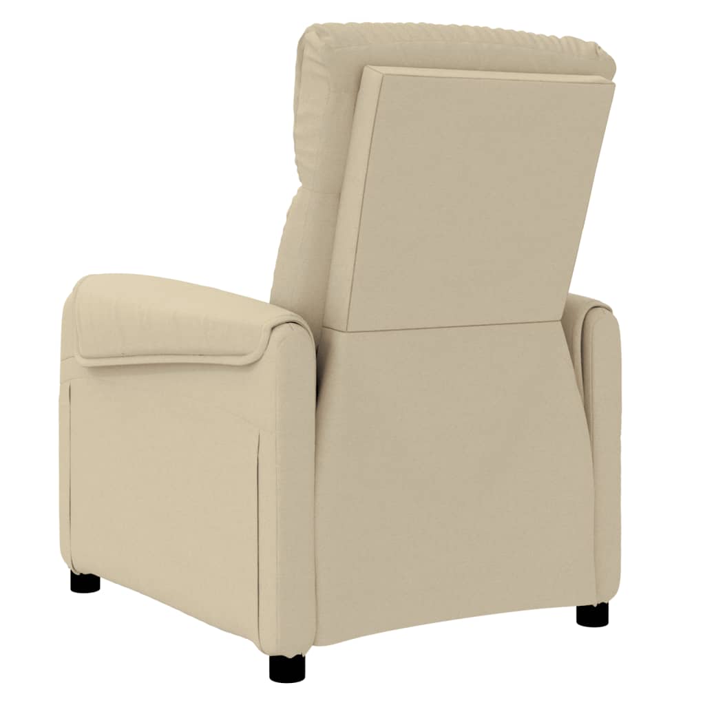 Relaxsessel Elektrisch Creme Stoff