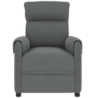 Thumbnail for Massagesessel Elektrisch Dunkelgrau Stoff