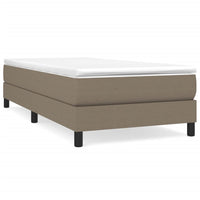 Thumbnail for Boxspringbett Taupe 80x200 cm Stoff