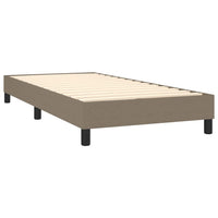 Thumbnail for Boxspringbett Taupe 80x200 cm Stoff