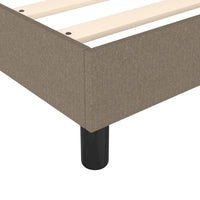 Thumbnail for Boxspringbett Taupe 80x200 cm Stoff