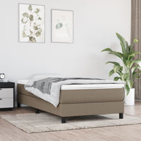 Thumbnail for Boxspringbett Taupe 80x200 cm Stoff