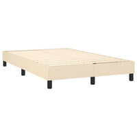 Thumbnail for Boxspringbett Creme 120x200 cm Stoff