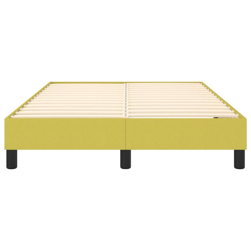 Boxspringbett Grün 120x200 cm Stoff
